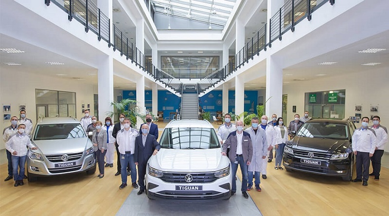 Производство VW Tiguan в России достигло отметки в 300 000 автомобилей